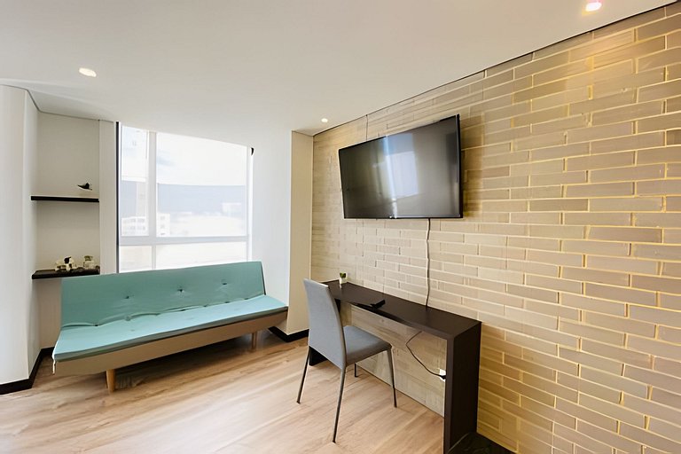 Lindo Apartamento con Balcón, gran ubicación,