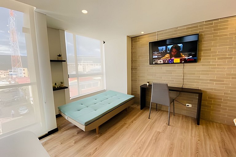 Lindo Apartamento con Balcón, gran ubicación,