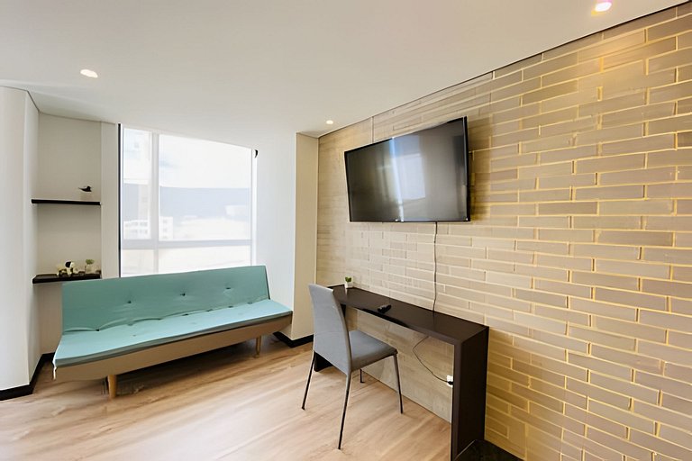 Lindo Apartamento con Balcón, gran ubicación,