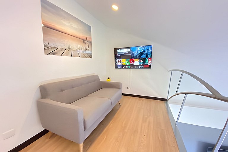 NICE apartment with mezzanine, (súper ubicado )