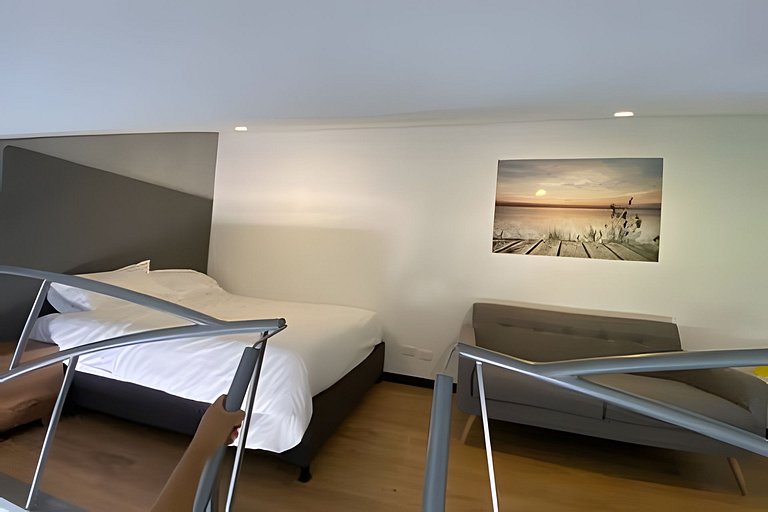 NICE apartment with mezzanine, (súper ubicado )