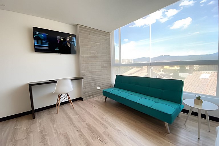 Súper aparta estudio, U. Sabana , cc Centro Chia